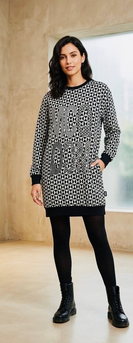 NWOT❤️Alexander McQueen Swallow sweatershirt dress szS